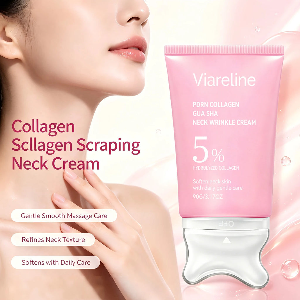 Collagen Firming Neck Cream with Integrated Massage Applicator