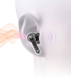 Wireless Noise Cancelling Earbuds with Adaptive ANC and 50H Battery