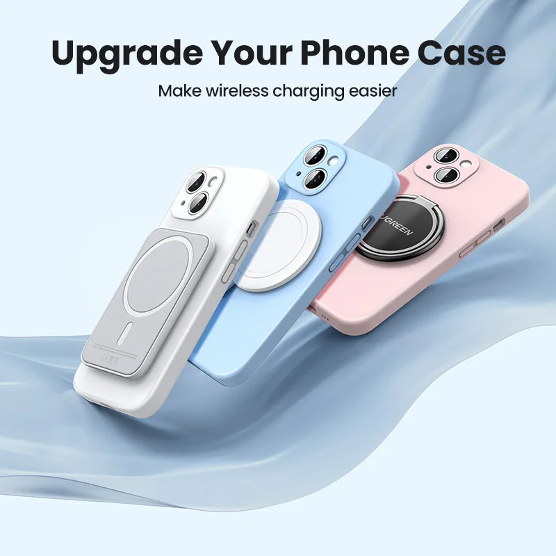 Magnetic Adhesive Ring for Wireless Charging and Phone Holders - 5