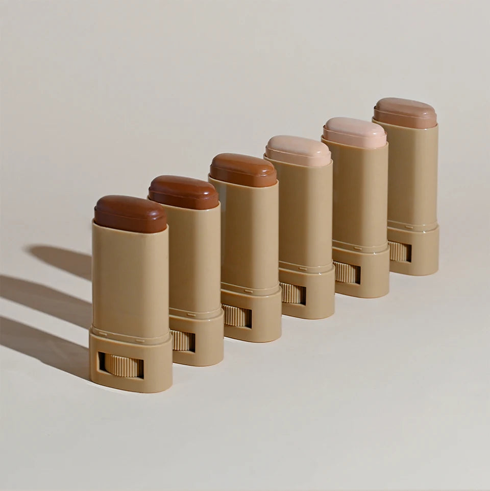 Serum-Boosted Skin Tint Foundation Stick for Natural Coverage