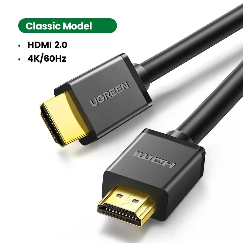 4K 60Hz High Speed HDMI 2.0 Cable for Gaming Consoles and TVs