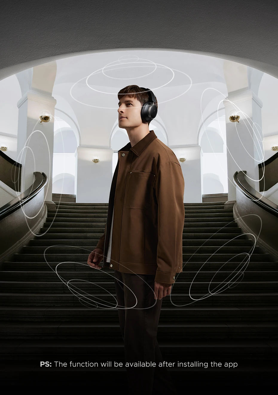 Wireless Noise-Canceling Over-Ear Headphones with LDAC and Hi-Res Audio