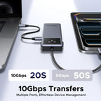 8-in-1 USB-C Hub with 4K HDMI and 100W Power Delivery