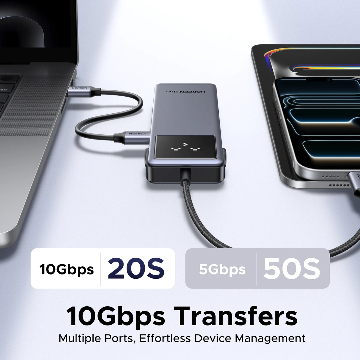 8-in-1 USB-C Hub with 4K HDMI and 100W Power Delivery