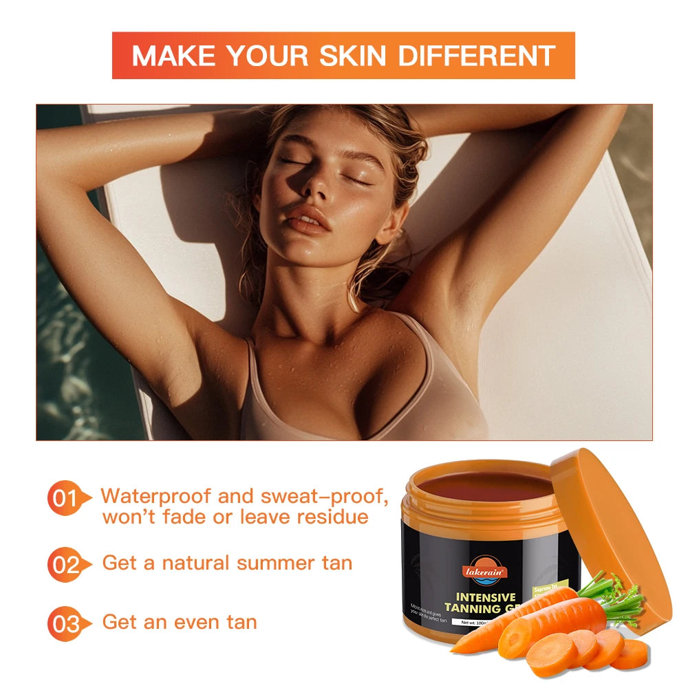 Intensive Tanning Gel for Sun-Kissed Skin