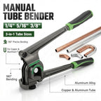3-in-1 Manual Copper and Aluminum Pipe Tube Bender