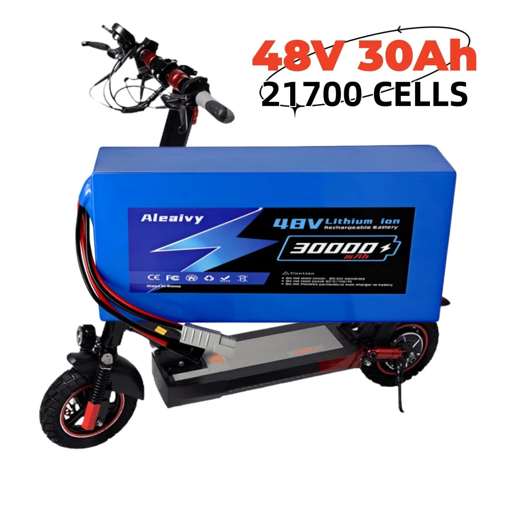 48V 30Ah Lithium Battery Pack for E-Bike and Electric Scooter - 1