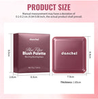 4-Shade Matte and Shimmer Blush Palette