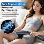 Handheld Percussion Deep Tissue Body Massager with 6 Heads