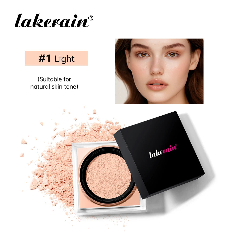 Matte Finishing Loose Baking Setting Powder for Long-Lasting Wear
