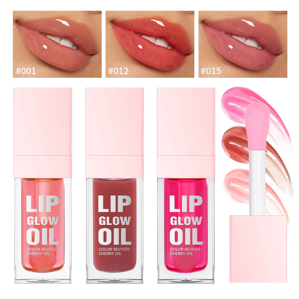 Hydrating Lip Glow Oil for Nourished and Shiny Lips - 1