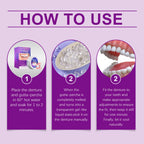 Silicone Reline Denture Set for Comfortable Fit and Natural Smile