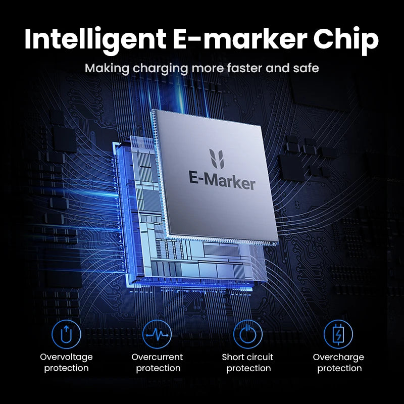 240W USB-C to USB-C Fast Charging and Data Sync Cable