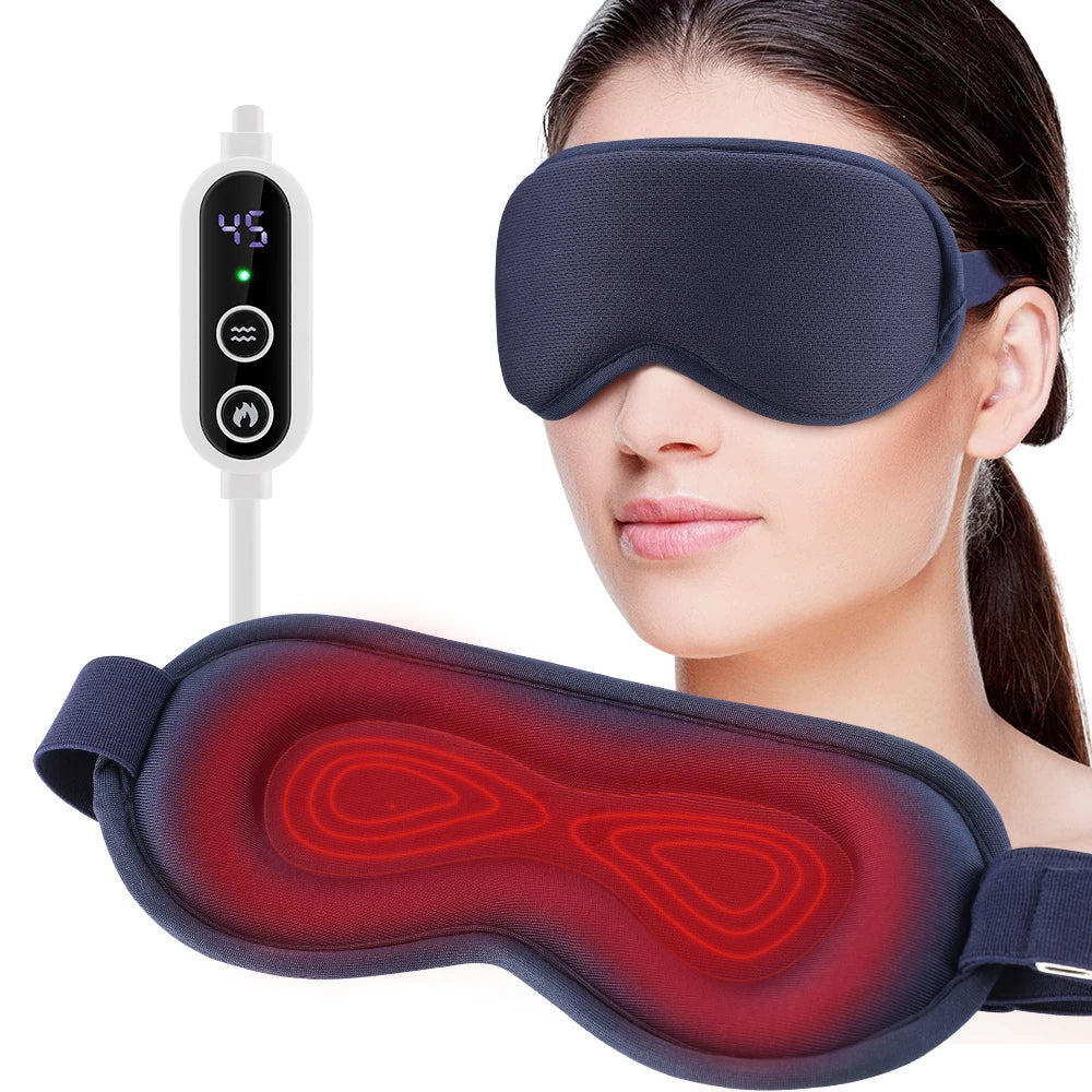 Heated Eye Massage Mask for Dry Eyes and Eye Strain