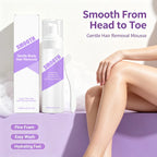 Painless Hair Removal Mousse for Smooth Skin