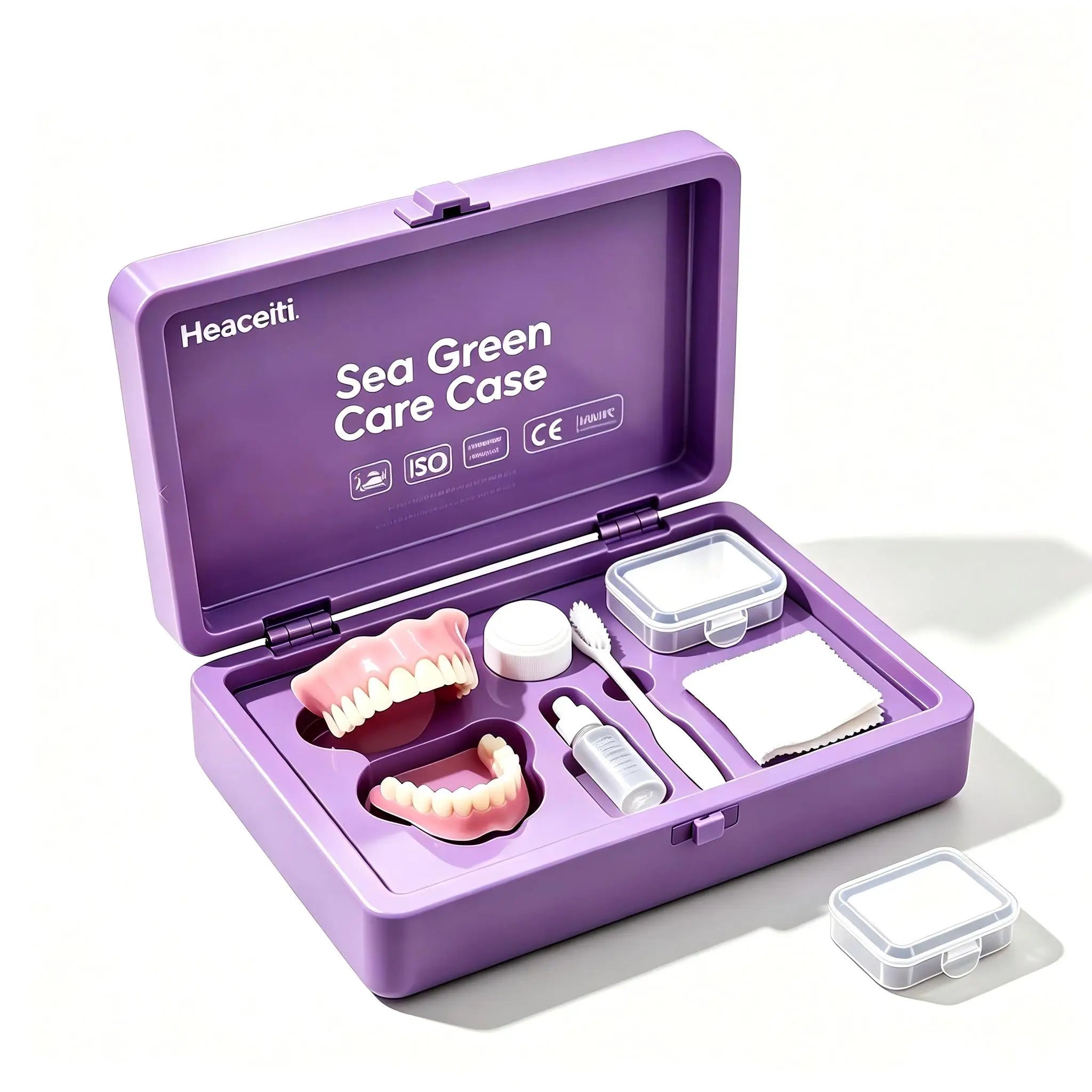 Instant Cosmetic Denture and Daily Care Travel Kit - 4