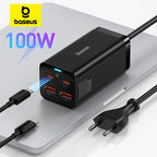 4-Port GaN Desktop Fast Charger for Laptops and Phones