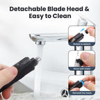 Rechargeable Electric Nose and Ear Hair Trimmer