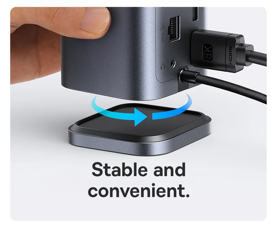 11-in-1 USB-C Docking Station with 4K Triple Display and 100W PD
