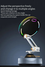 15W Magnetic Wireless Car Charger and Suction Phone Mount