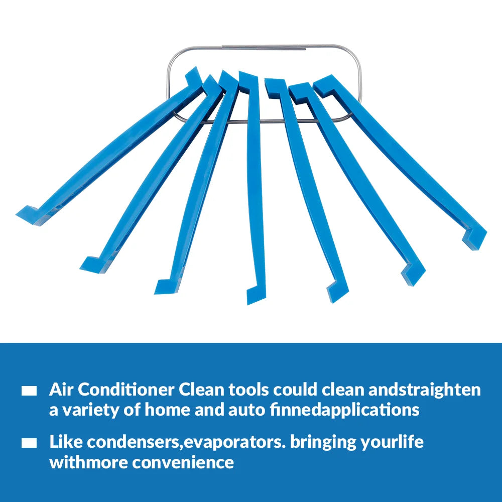 Air Conditioner Fin Cleaning and Repair Comb Set
