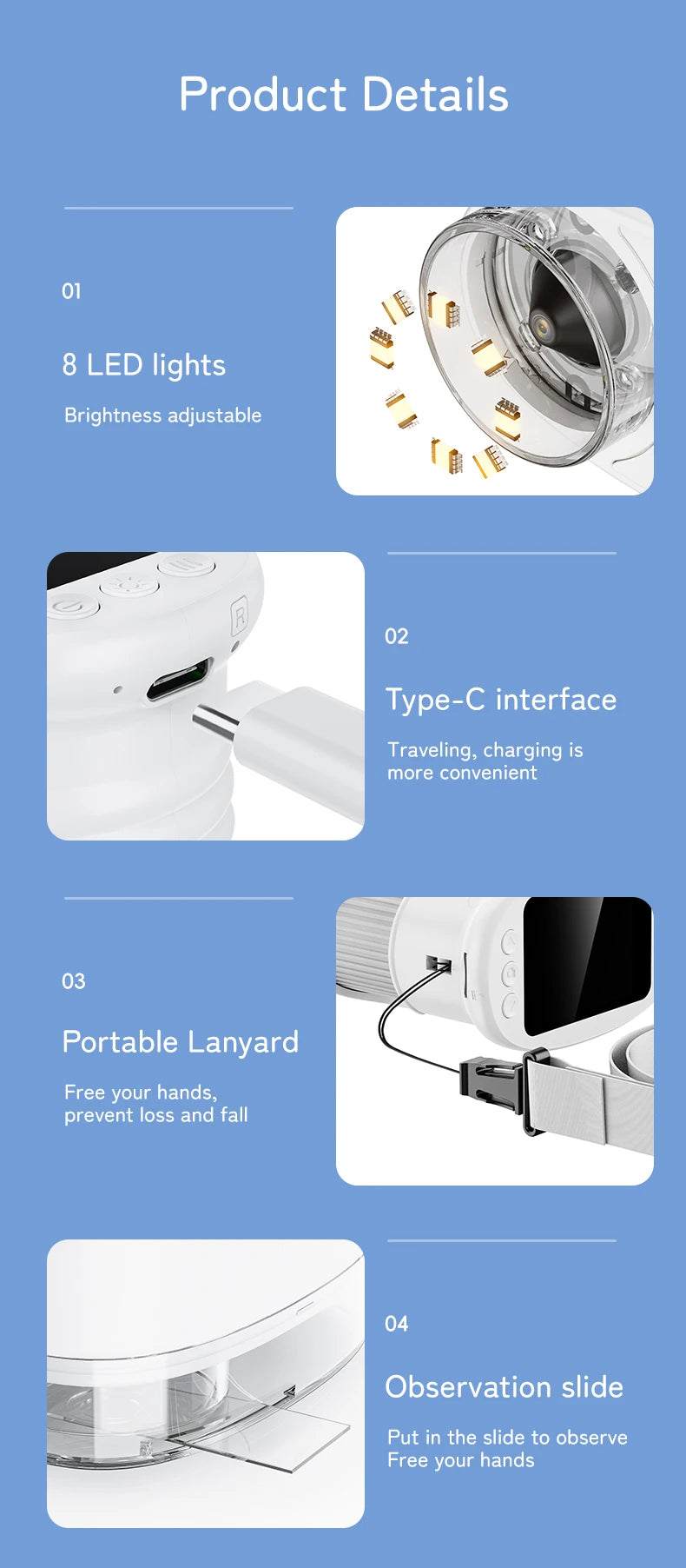 Portable Digital Handheld Microscope for Kids - 14
