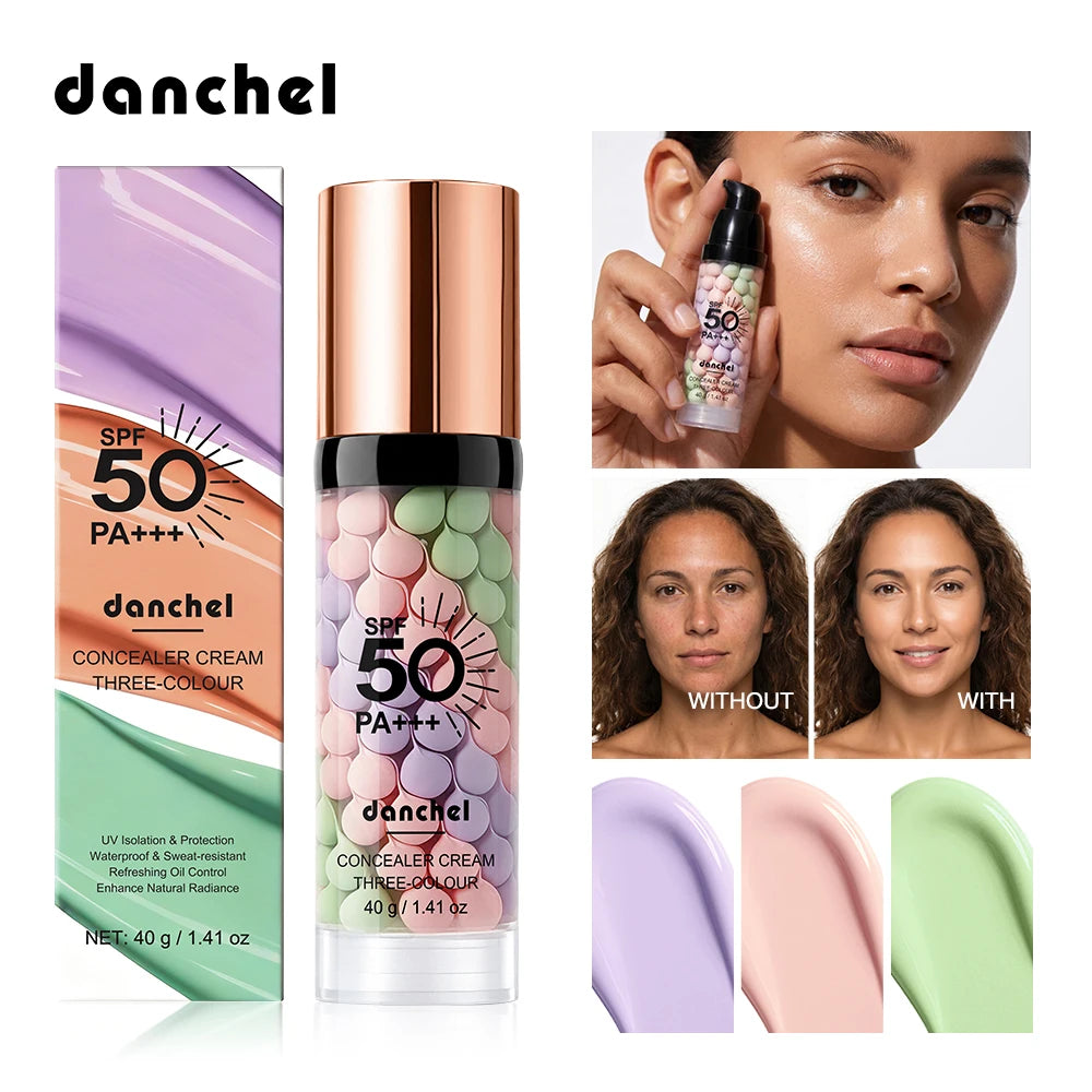 3-in-1 Color Correcting Makeup Primer with SPF 50 - 1