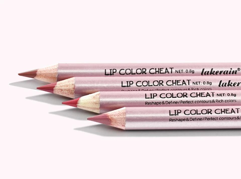 Waterproof Matte Lip Liner Pencil Set - 18