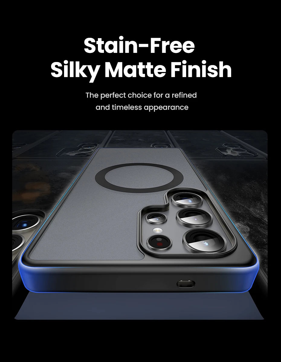 Magnetic Clear Case for Samsung Galaxy S26 Ultra