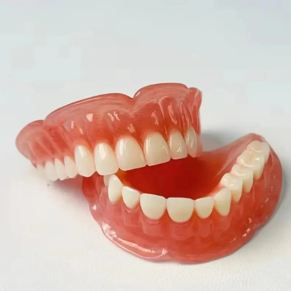 Comfortable Silicone Denture Set with Care Case