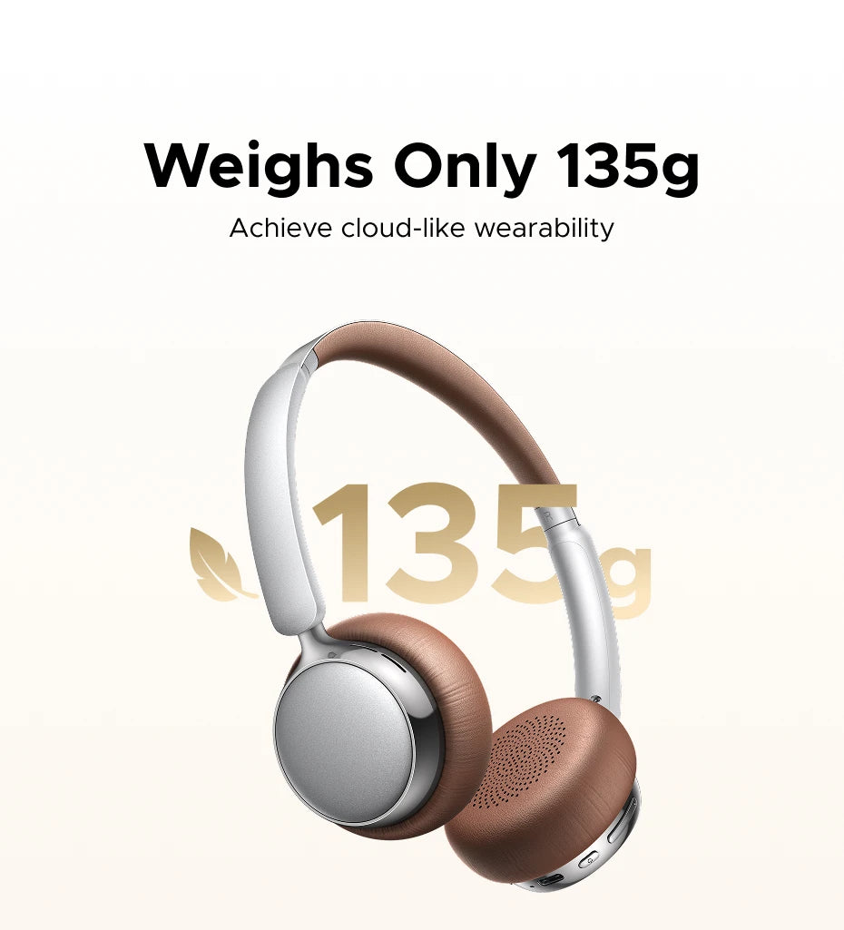 Active Noise Cancelling Wireless Bluetooth Over-Ear Headphones