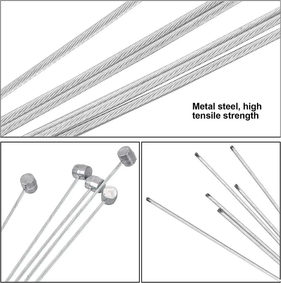 10 Pack Bicycle Brake and Shift Inner Cables 1700mm - 11