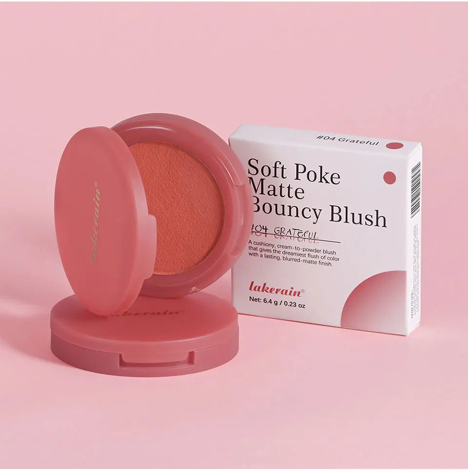 Matte Cream-to-Powder Bouncy Blush for Natural Flush - 19