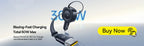 100W Fast Charging 4-Port Retractable Car Charger
