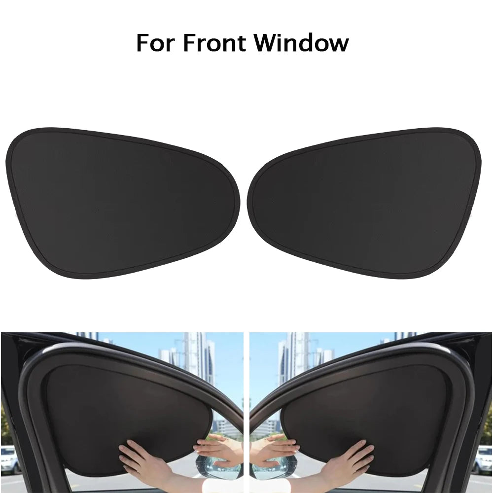 Electrostatic Car Side Window Sun Shade - 11