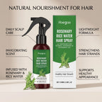 Rosemary Rice Water Hair Growth Spray for Damaged Frizzy Hair