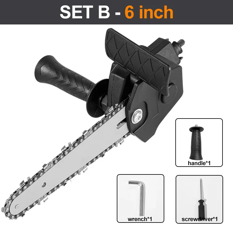 Electric Drill to Chainsaw Conversion Adapter Tool