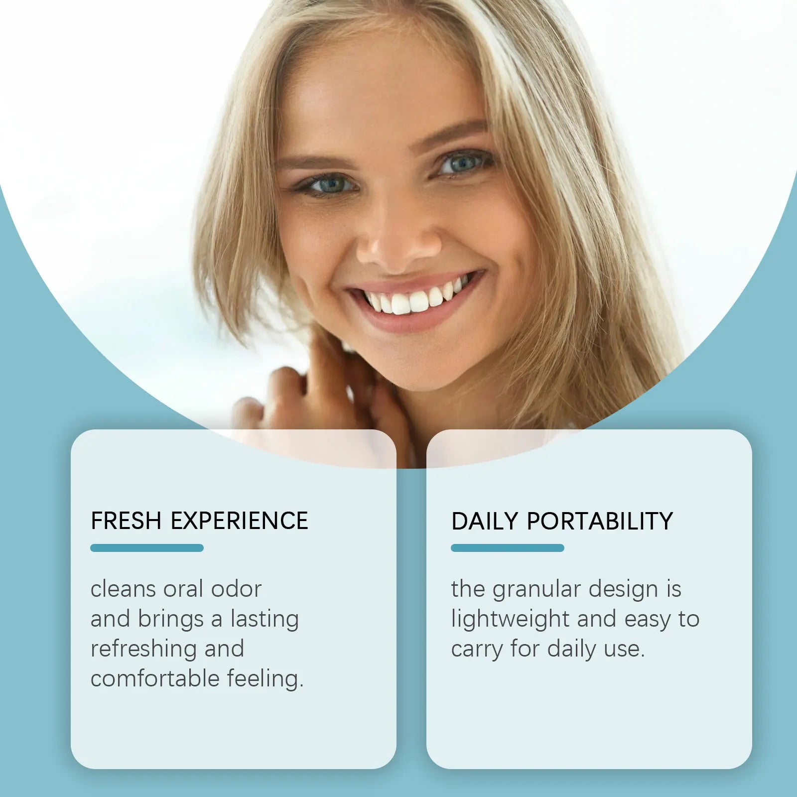 Probiotic Teeth Whitening Mouthwash Tablets for Fresh Breath - 4