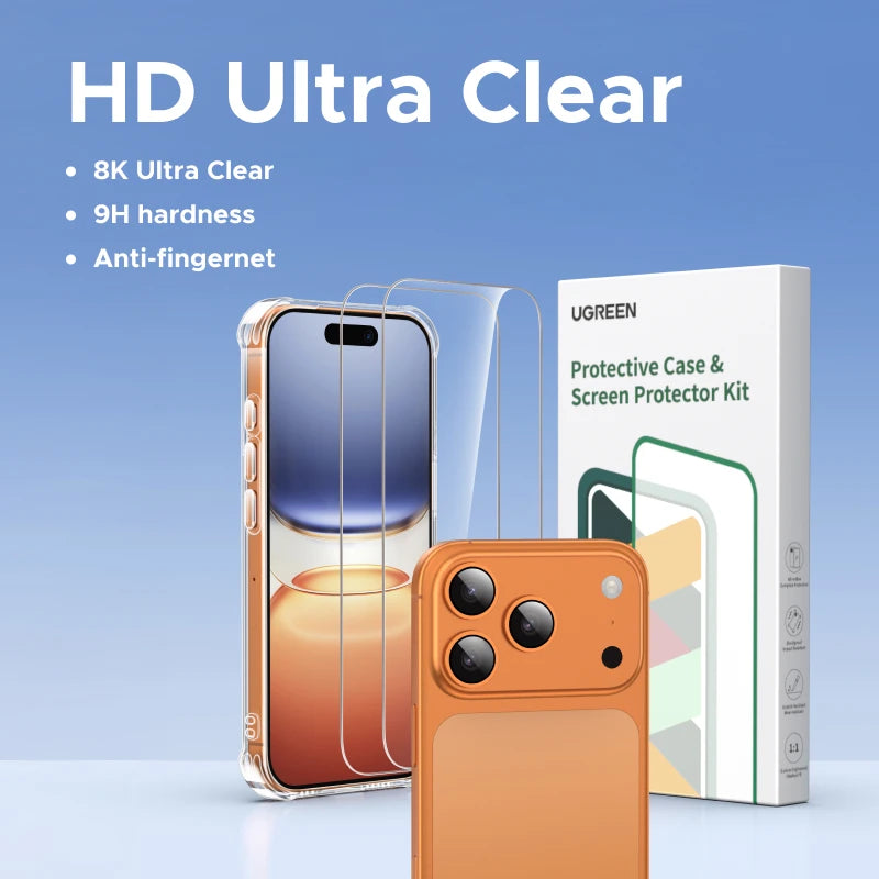 Shockproof Transparent Protective Case for iPhone Series
