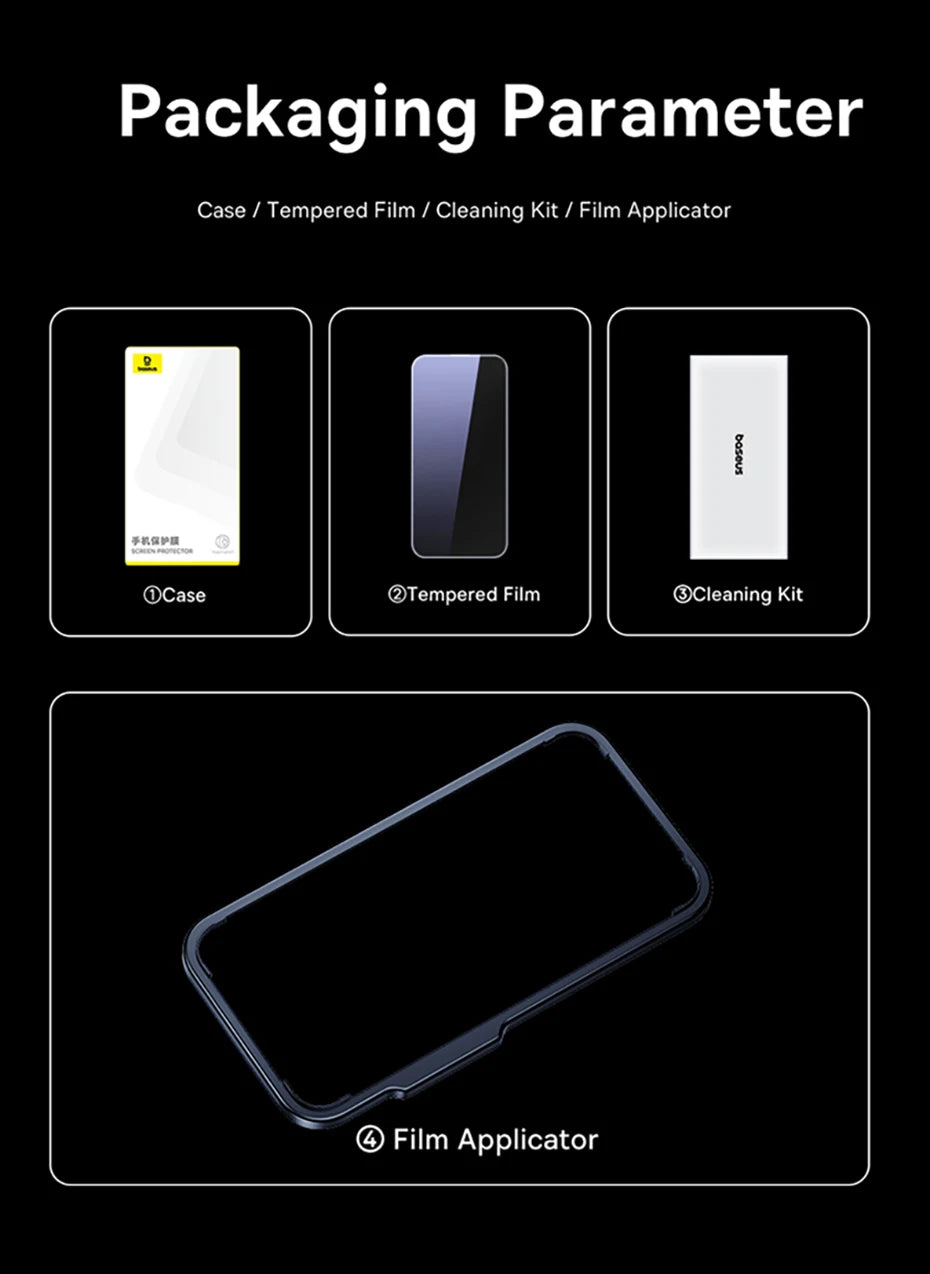 Tempered Glass Screen Protector with Easy-Installation Tool - 20