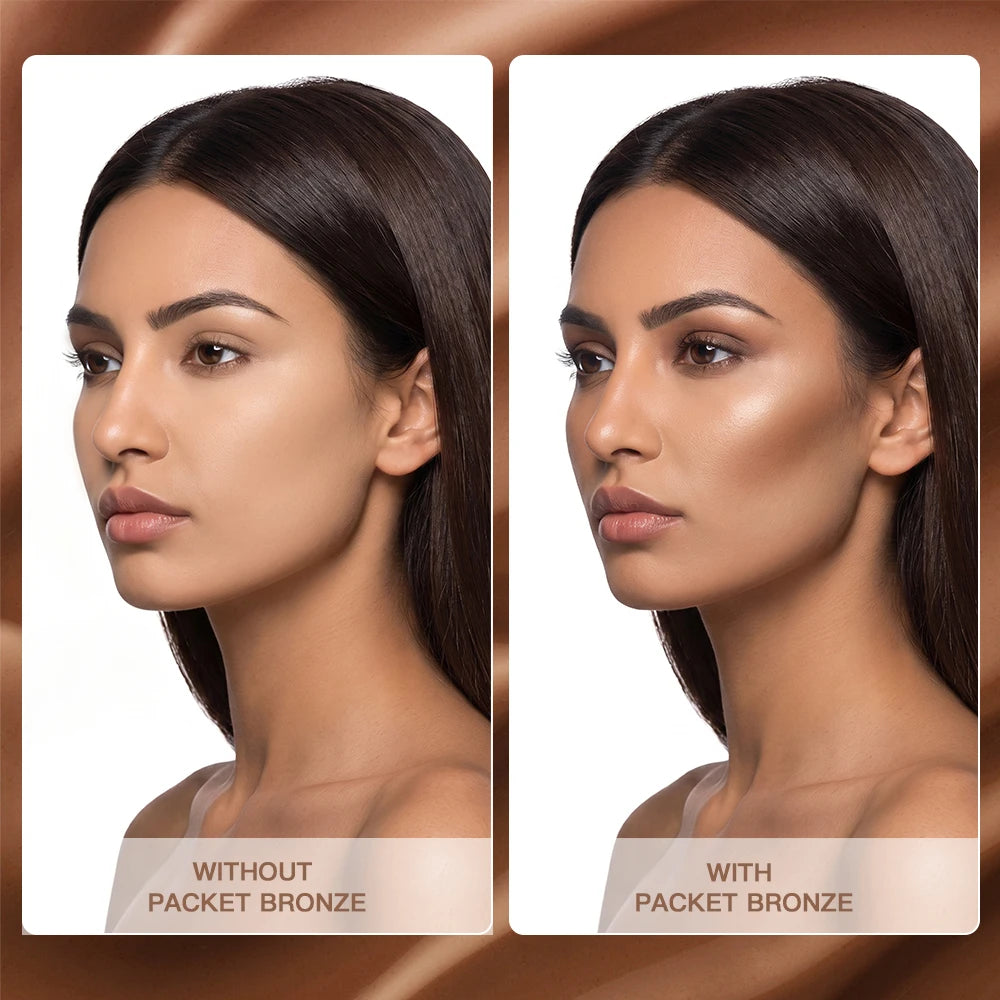Cream Bronzer and Contour Stick for Sculpted Face