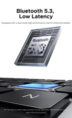 Dual-Mode Bluetooth 5.3 & 2.4G Slim Wireless Keyboard