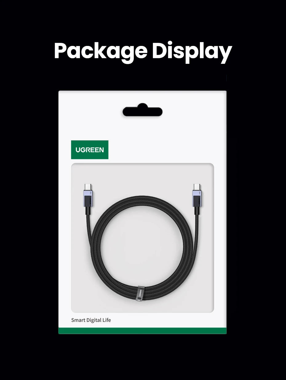 240W USB-C to USB-C Fast Charging and Data Sync Cable - 16