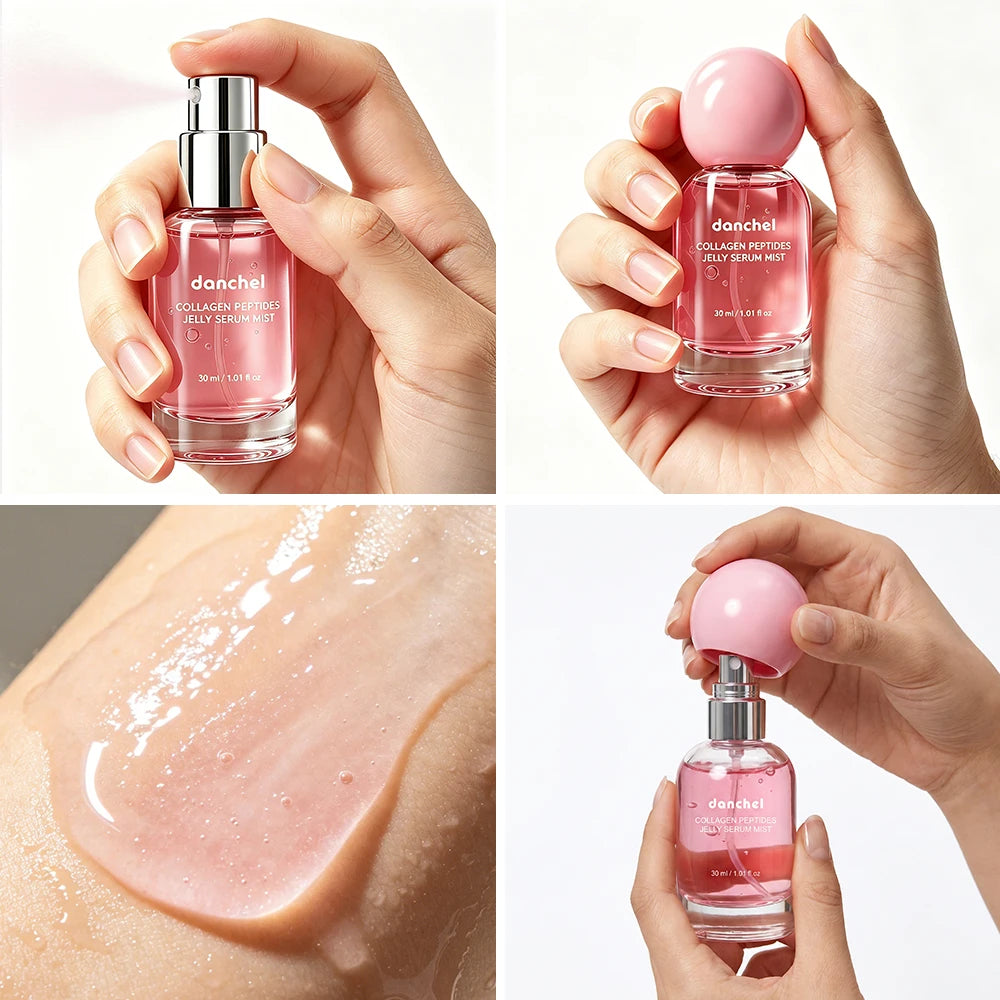 Collagen Peptides Jelly Serum Mist for Deep Facial Hydration