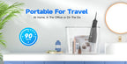 Portable Cordless Water Flosser for Teeth and Braces