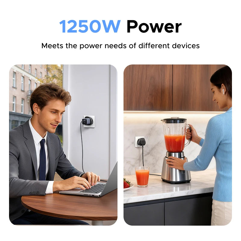 Universal International Travel Power Adapter for Worldwide Use