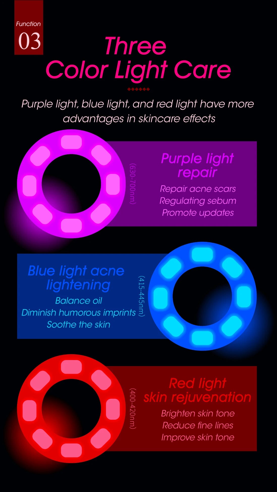 LED Photon Eye Facial Massager and Lifting Wand - 10