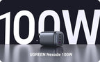 100W 4-Port GaN Fast Wall Charger with UK Plug