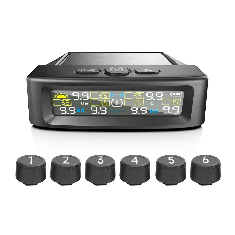Solar Tire Pressure Monitoring System for Trucks and RVs - 23