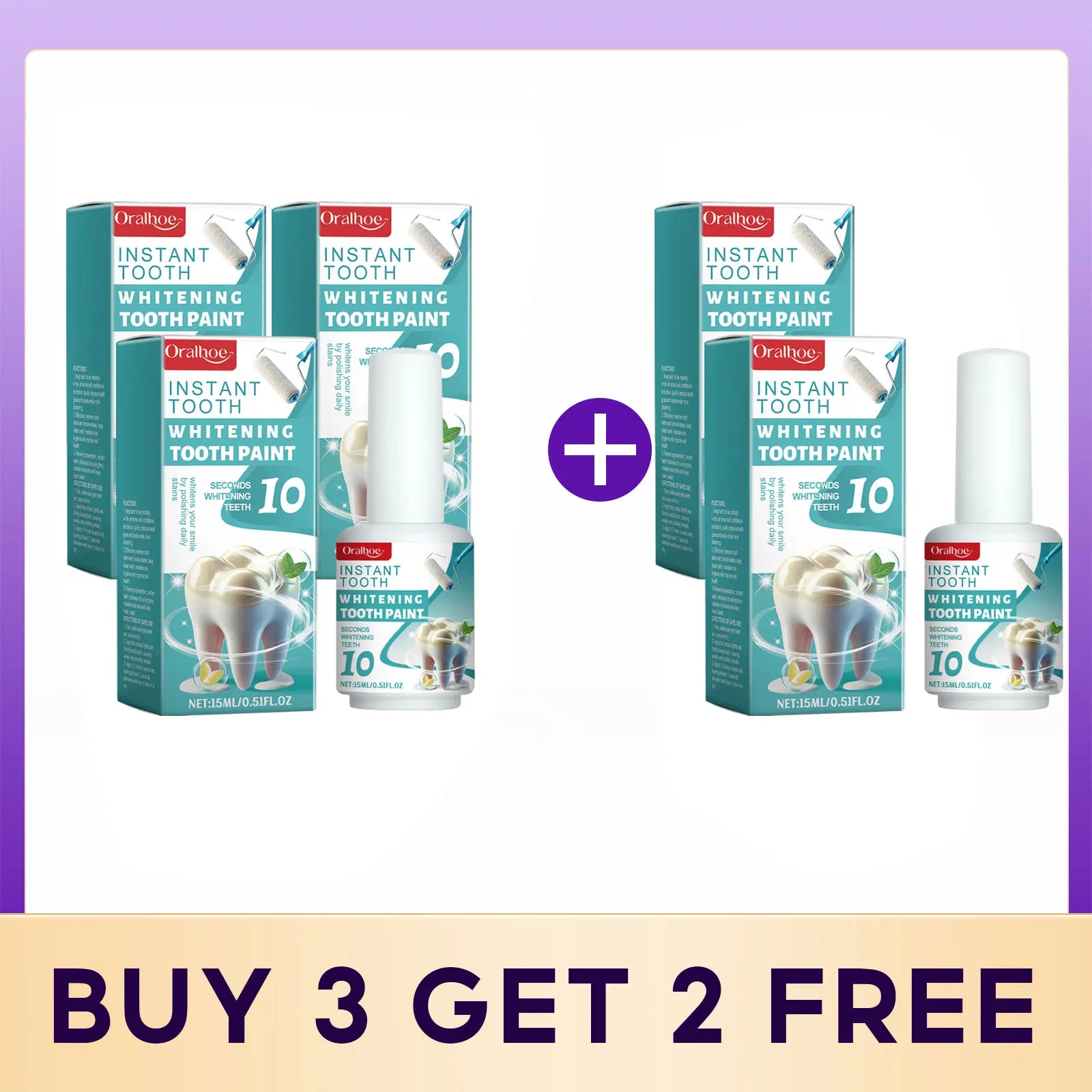 Instant Teeth Whitening Paint Gel - 15